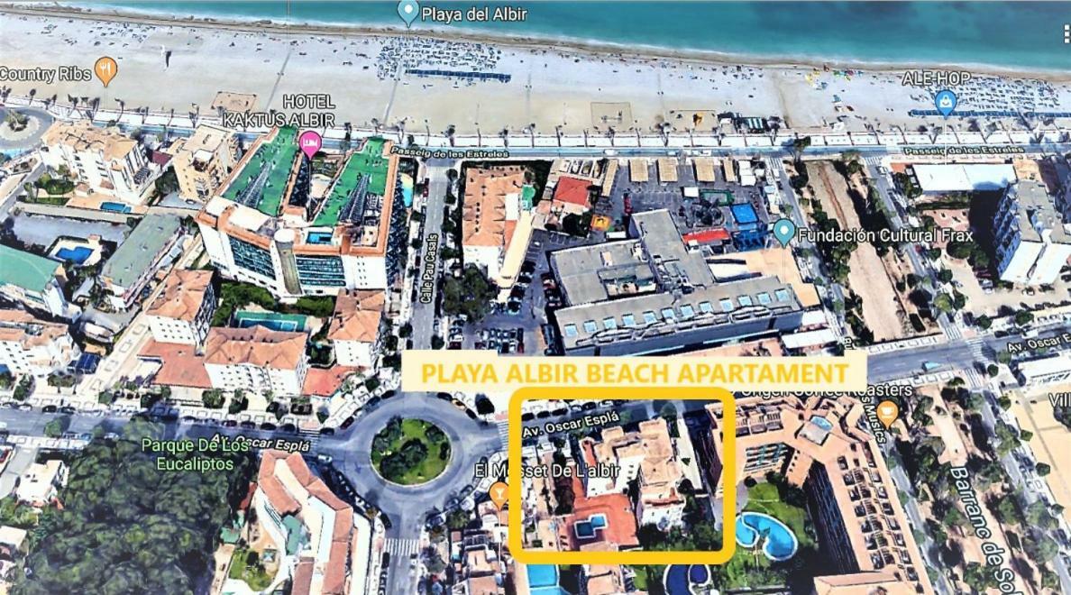 Playa albir Beach Apartament El Albir Dış mekan fotoğraf